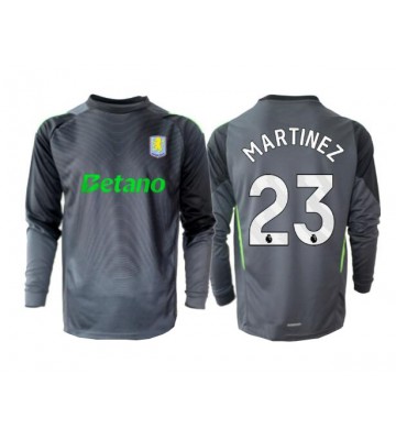 Aston Villa Emiliano Martinez #23 Målmand Hjemmebanetrøje 2025-26 Langærmet
